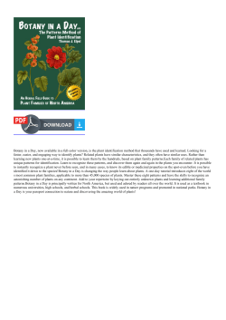Full Book Botany in a Day: The Patterns Method of Plant
