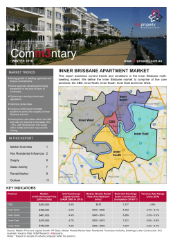 inner brisbane apartment market