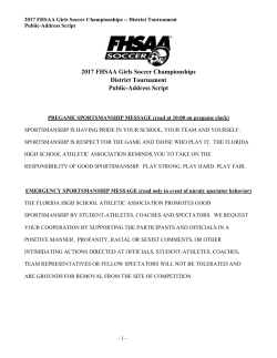 2003 FHSAA Girls Volleyball Championships