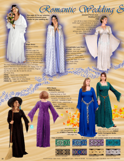 Our Magic Dress comes in a variety of colors (see also page 24) with
