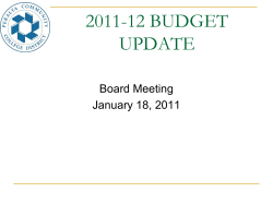 Board Meeting Jan 18, 2011
