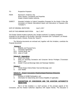 Prospective Proposers - Orlando International Airport