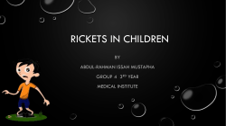 Rickets - Easymed.club - Medicine becomes easy