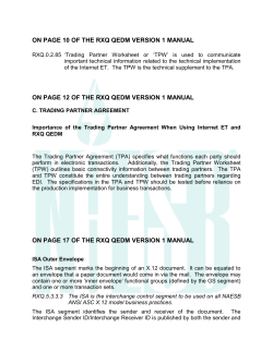 Business Process and Practices