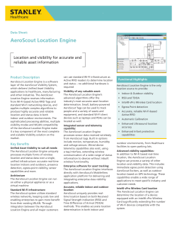 AeroScout Location Engine