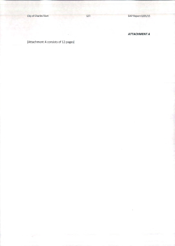 A TTACHMENT A [Attachment A consists of 12