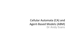 ABM and CA introduction