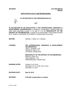 decision 2016 nsuarb 88 m02295 nova scotia utility and review
