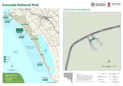 Canunda National Park - Oil Rig Square campground map