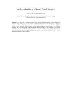 Indifferentiability of 8-Round Feistel Networks