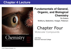 Ch 4 LAN 7th Intro Chem molecular compounds