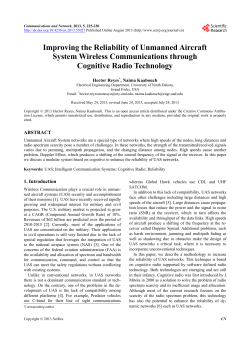 Improving the Reliability of Unmanned Aircraft System Wireless