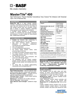 MasterTile® 400