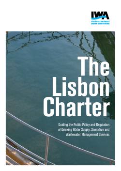 Guiding the Public Policy and Regulation of Drinking Water Supply