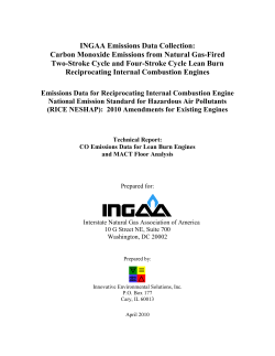 Carbon Monoxide Emissions from Natural Gas-Fired Two
