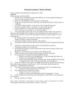 Chemical Synthesis: Martin Method