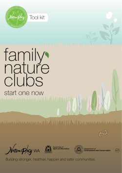 start one now - Nature Play WA