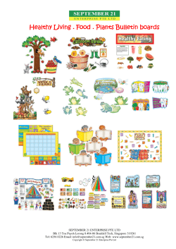 Healthy Living . Food . Plants Bulletin boards