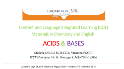 Content and Language Integrated Learning (CLIL)