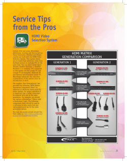 Service Tips from the Pros