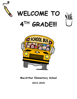 grading - MacArthur Elementary School