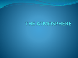 THE ATMOSPHERE