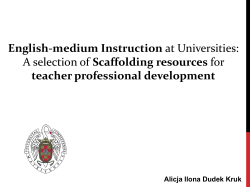 English-Medium Instruction at Universities: Global Challenges