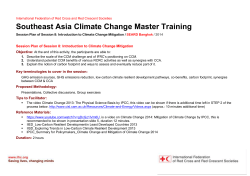 Introduction to Climate Change Mitigation