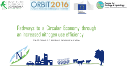 Pathways to a circular economy through na increased nitrogen use