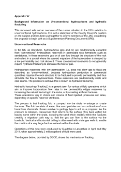 Appendix `A` Background Information on Unconventional