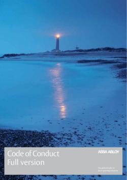 Code of Conduct Full version