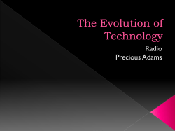 The Evolution of Technology