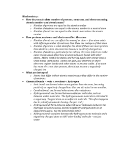 Biochemistry