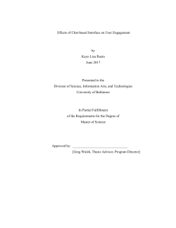 Thesis Template - MD-SOAR