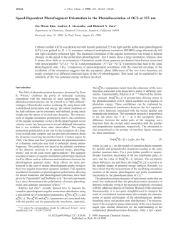 Speed-Dependent Photofragment Helicity in the Photodissociation