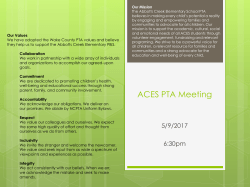 aces pta general meeting presentation
