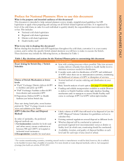 Central Vaccine Store - World Health Organization