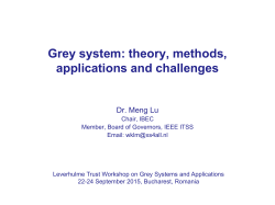 Grey system: theory, methods, applications and challenges