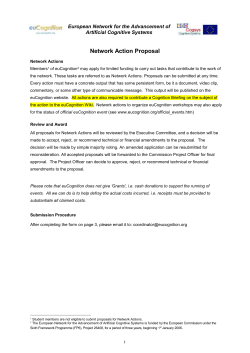 Network Action Proposal