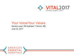 Your Voice, Your Values