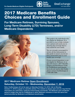 Benefits Choices and Enrollment Guide for
