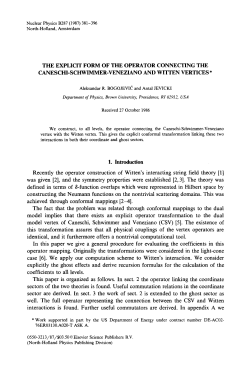 Nuclear Physics B287 (1987) 381-396 North-Holland