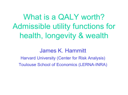 Benefit-Cost Analysis