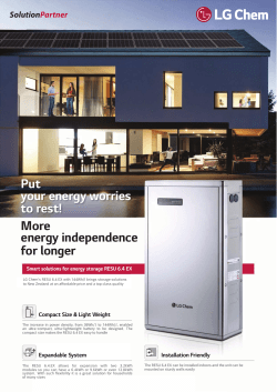 energy independence for longer