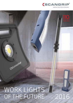 2016 WORK LIGHTS