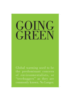 Going Green