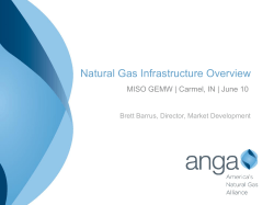 GROWING NATURAL GAS USE FOR ELECTRICITY: A