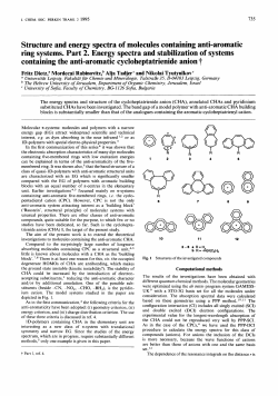 Structure and energy spectra of molecules containing anti