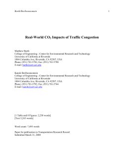 Real-World CO2 Impacts of Traffic Congestion