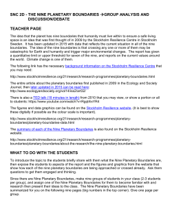 snc 2d - Region of Durham